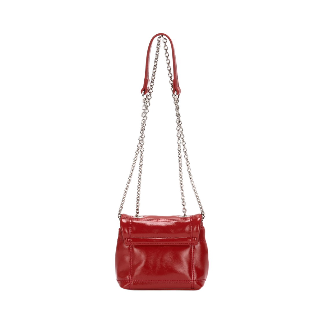 마뗑킴 클래식 체인 퀼팅 미니백 레드(Matin Kim Classic Chain Quilting Mini Bag Red) - 2