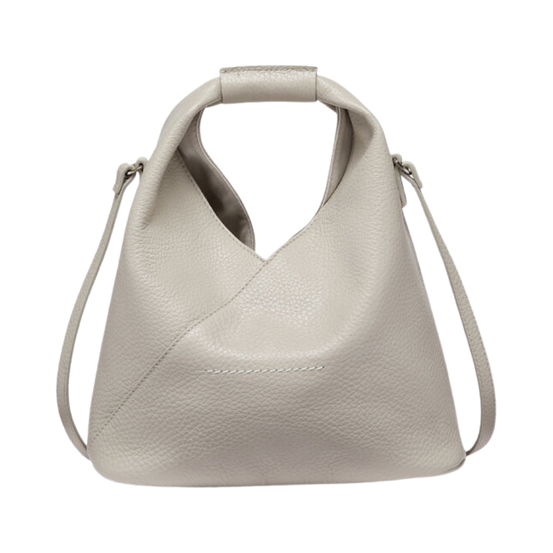 MM6 메종 마르지엘라 재패니즈 그레인드 레더 백 라이트 그레이(MM6 Maison Margiela Japanese Grained Leather Bag Light Grey) - 3