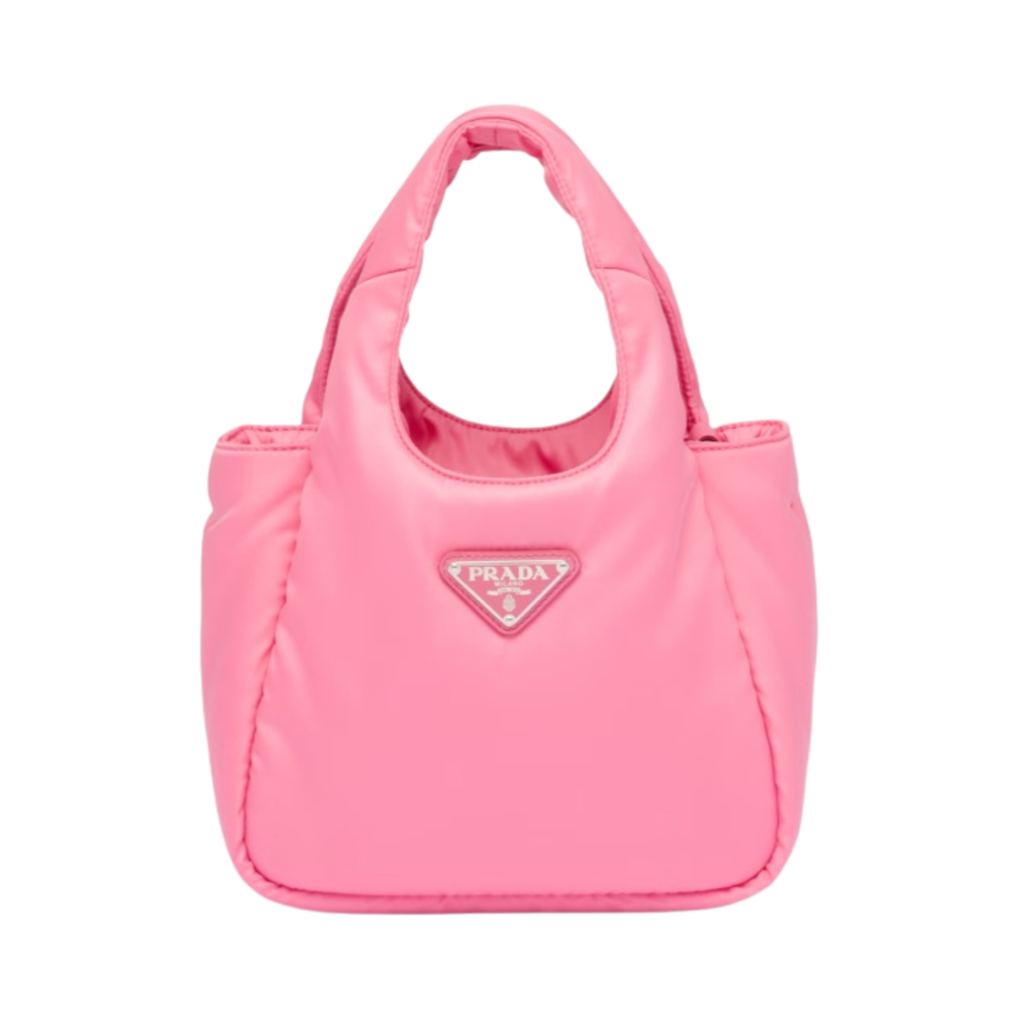프라다 소프트 패딩 리나일론 미니백 베고니아 핑크(Prada Soft Padded Re-Nylon Mini Bag Begonia Pink) - 1