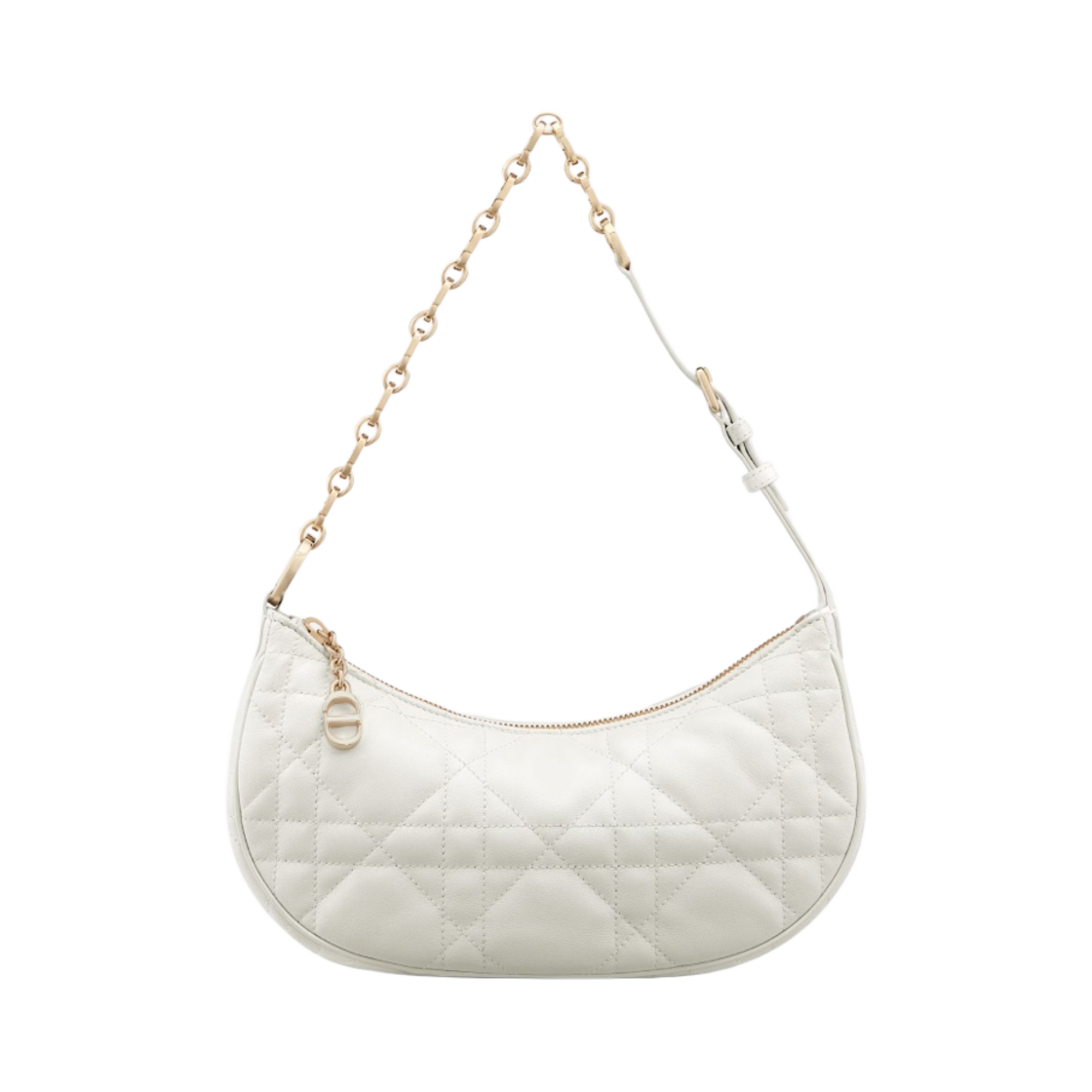 디올 CD 라운지 백 서플 매크로까나쥬 램스킨 라떼(Dior CD Lounge Bag Supple Macrocannage Lambskin Latte) - 1