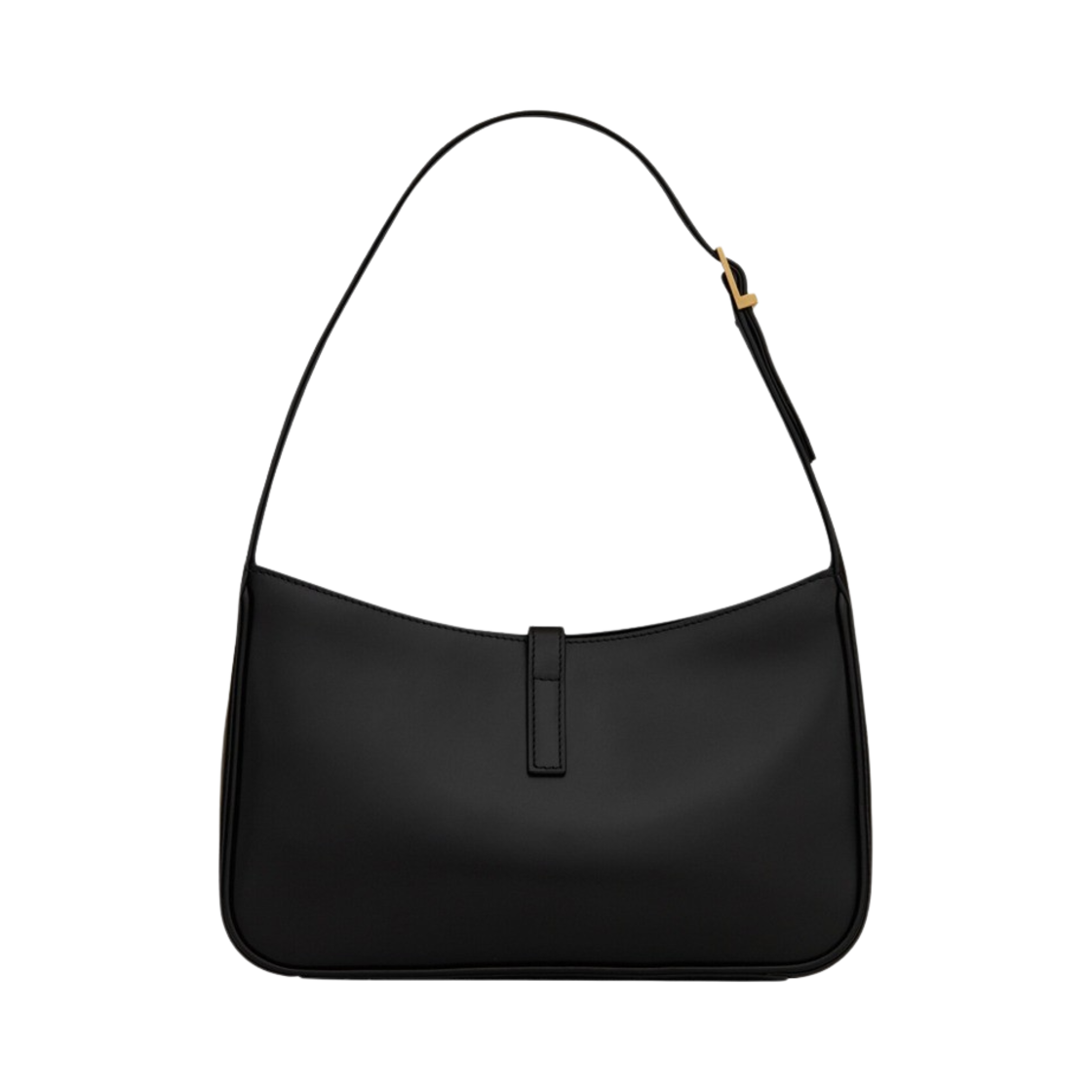 생로랑 스무스 레더 브론즈 모노그램 르 5 아 7 호보백 블랙(Saint Laurent Bronze Monogram Le 5 A 7 Hobo Bag in Smooth Leather Black) - 4