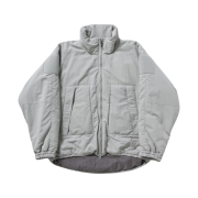 Kaptain Sunshine Puffer Mil Jacket Light Grey