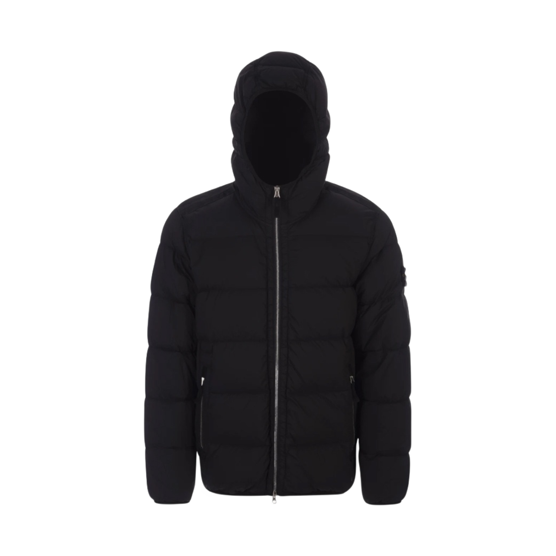 791543728-V0029 Stone Island 43728 Seamless Tunnel Nylon Down-TC Jacket Black - 23FW