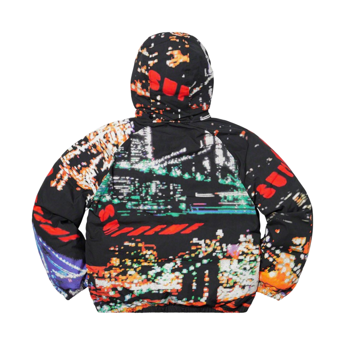 슈프림 시티 라이츠 퍼피 자켓 블랙 - 20SS(Supreme City Lights Puffy Jacket Black - 20SS) - 3