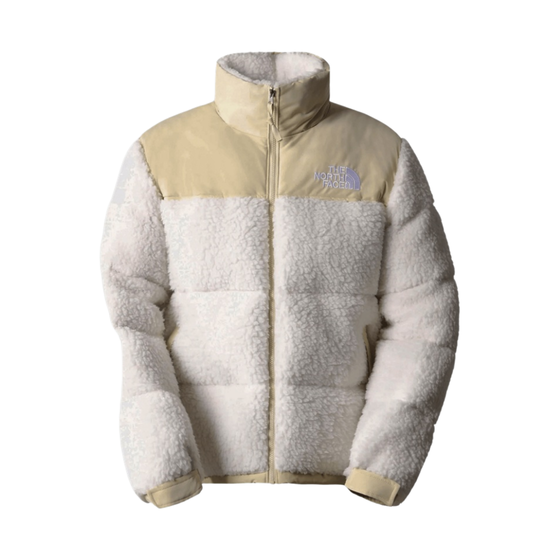 노스페이스 하이 파일 눕시 자켓 가데니아 화이트(The North Face High Pile Nuptse Jacket Gardenia White) - 1