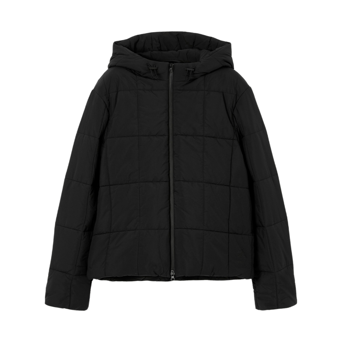 버버리 퀼티드 나일론 후드 자켓 블랙(Burberry Quilted Nylon Hooded Jacket Black) - 1