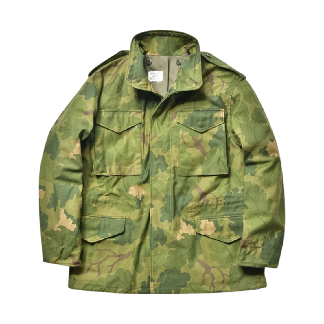 MJ23006-160 The Real McCoy's M-65 Mitchell Pattern Field Coat Green