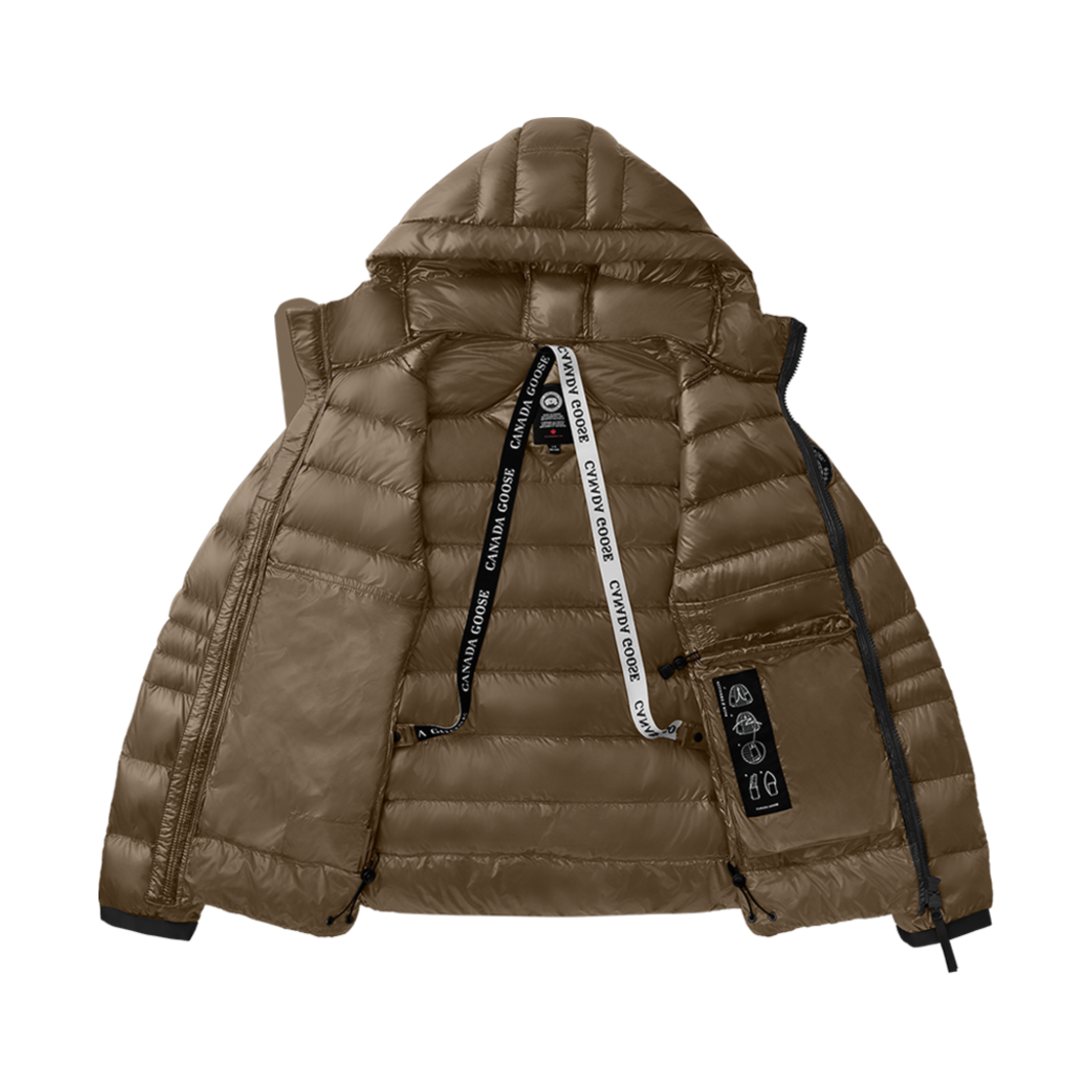 캐나다 구스 크로프턴 후디 블랙 라벨 노스우드 카키(Canada Goose Crofton Hoody Black Label Northwood Khaki) - 2