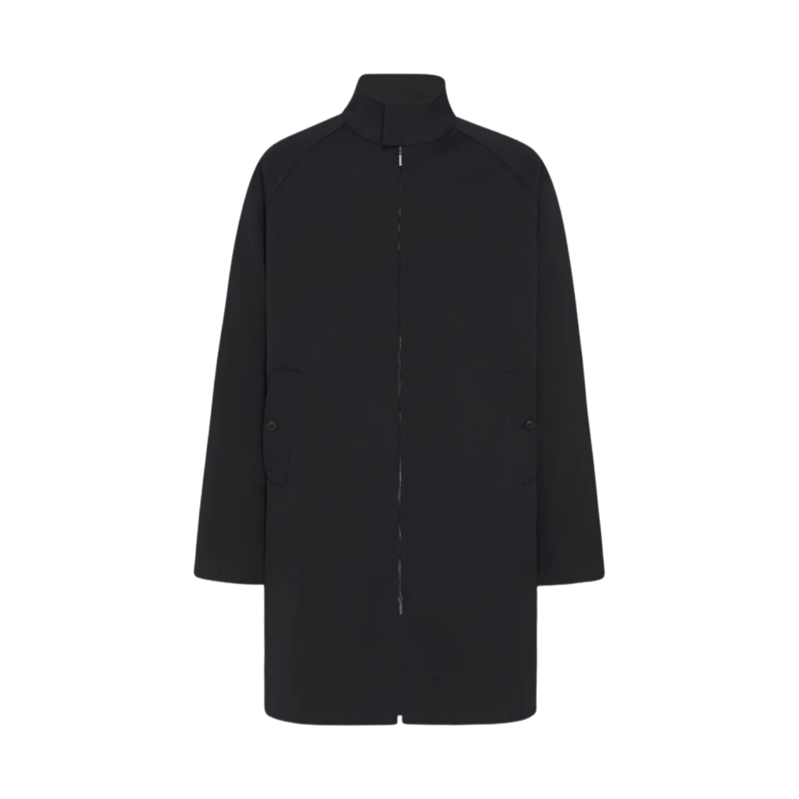 791W3460BLK The Row Ellis Coat in Wool Black