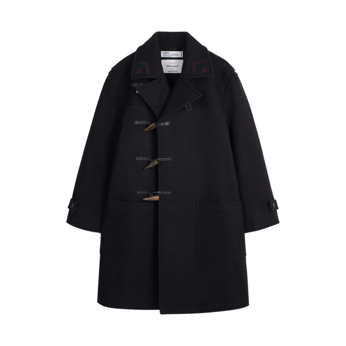 다이리쿠 에드워드 더블 더플 코트 네이비 - 24FW(Dairiku Edward Double Duffle Coat Navy - 24FW)