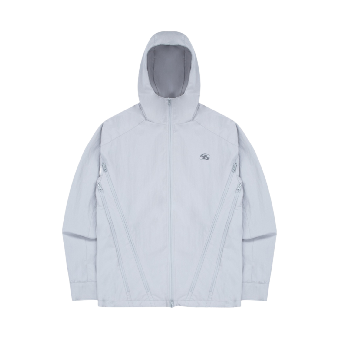 산산기어 지퍼 자켓 라이트 그레이 - 22FW