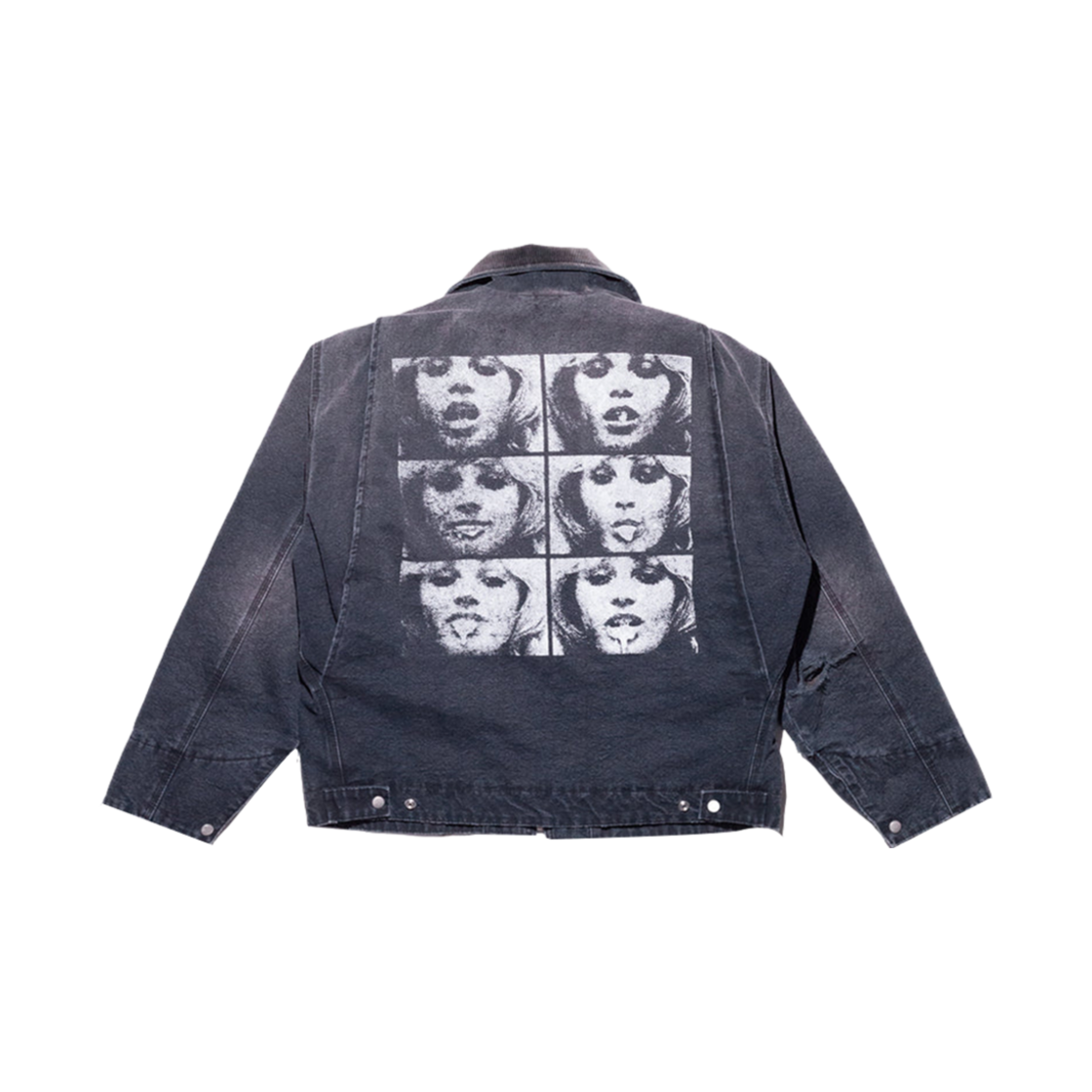 앙팡 리쉬 데프리메 블랭킷 라인드 워크 자켓 블랙(Enfants Riches Deprimes Blanket Lined Work Jacket Black) - 2