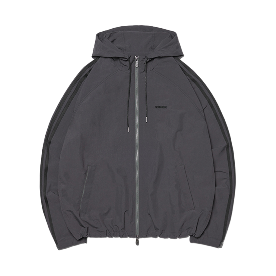 노매뉴얼 방갈로 윈드 쉘 차콜(NOMANUAL Bungalow Wind Shell Charcoal)