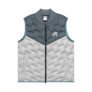 Malbon Golf x Nike Therma-Fit ADV Repel Full Zip Vest Hasta Light Smoke Grey