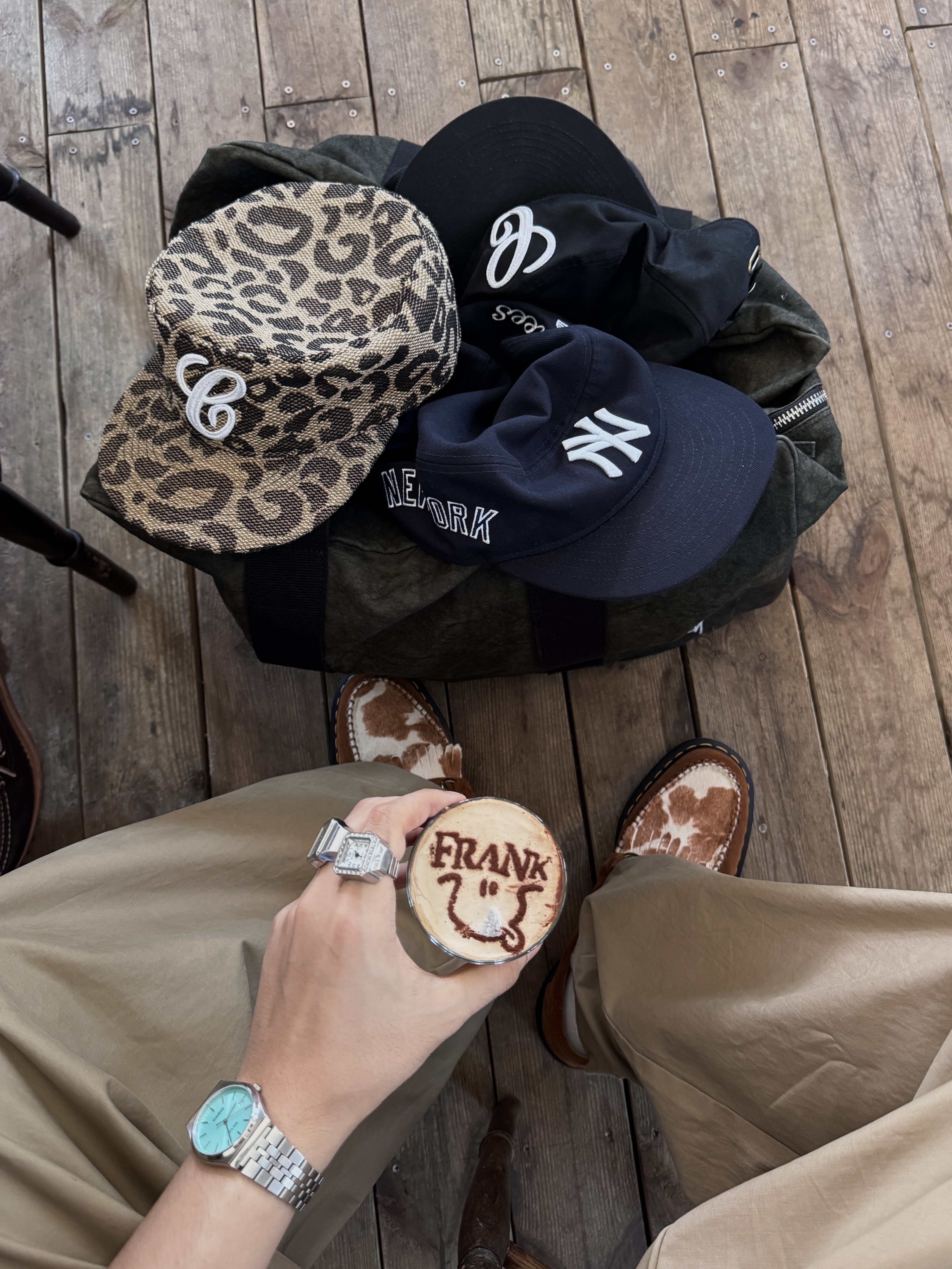 Casio MTP-B145D-2A1V, Puma x Skepta Forever Mid Boots Flat Dark Gray Puma Silver 착용 스타일 - 8