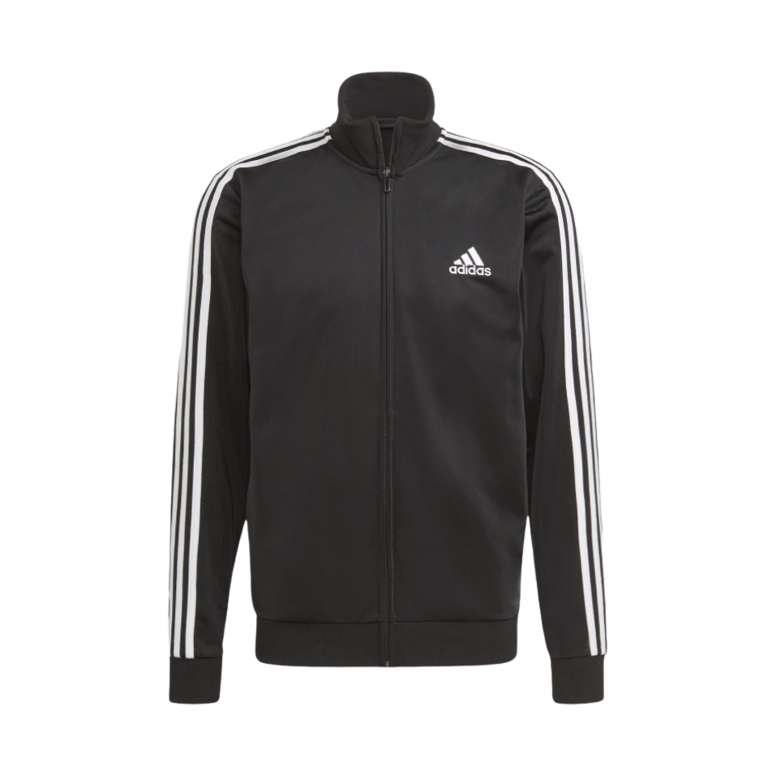 아디다스 에센셜 삼선 트랙 수트 블랙 - KR 사이즈(Adidas Essentials 3-Stripes Track Suit Black - KR Sizing) - 2