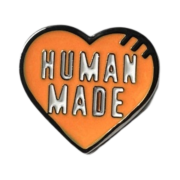 Human Made Heart Pin Orange