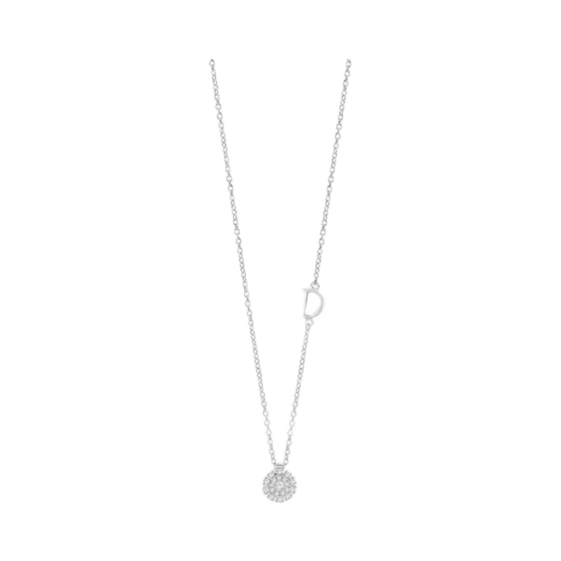 다미아니 마르게리타 다이아몬드 네클리스 화이트 골드(Damiani Margherita Diamonds Necklace White Gold)