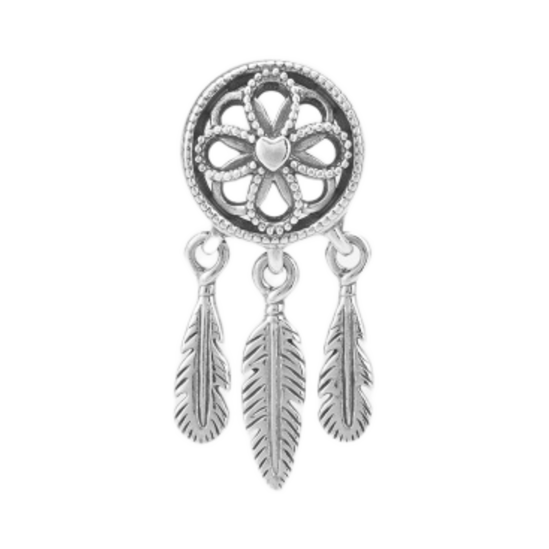 (W) 판도라 스피리츄얼 드림캐처 참 스털링 실버((W) Pandora Spiritual Dreamcatcher Charm Sterling Silver) - 1