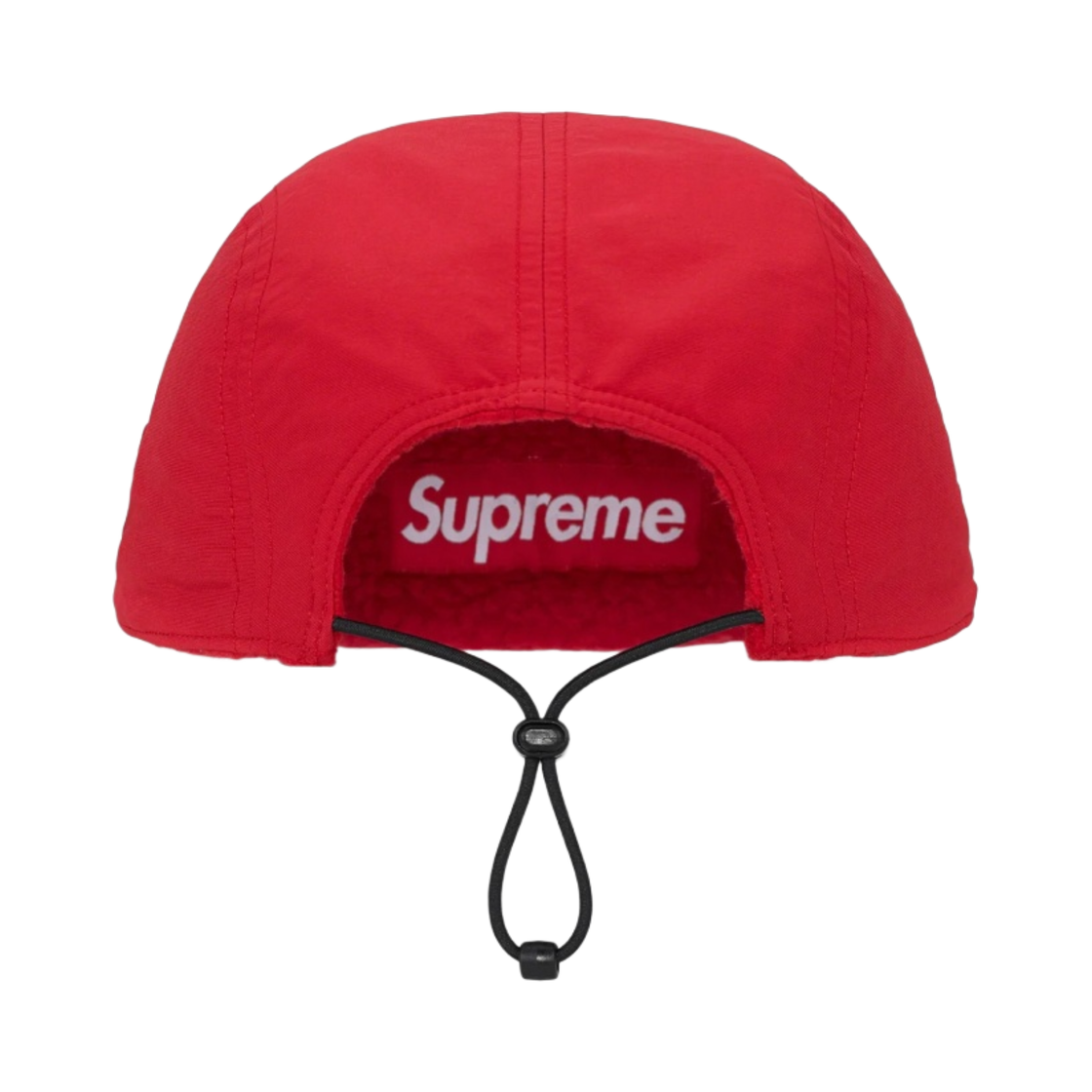 슈프림 폴라텍 셔링 리버시블 캠프캡 레드 - 23FW(Supreme Polartec Shearling Reversible Camp Cap Red - 23FW) - 2