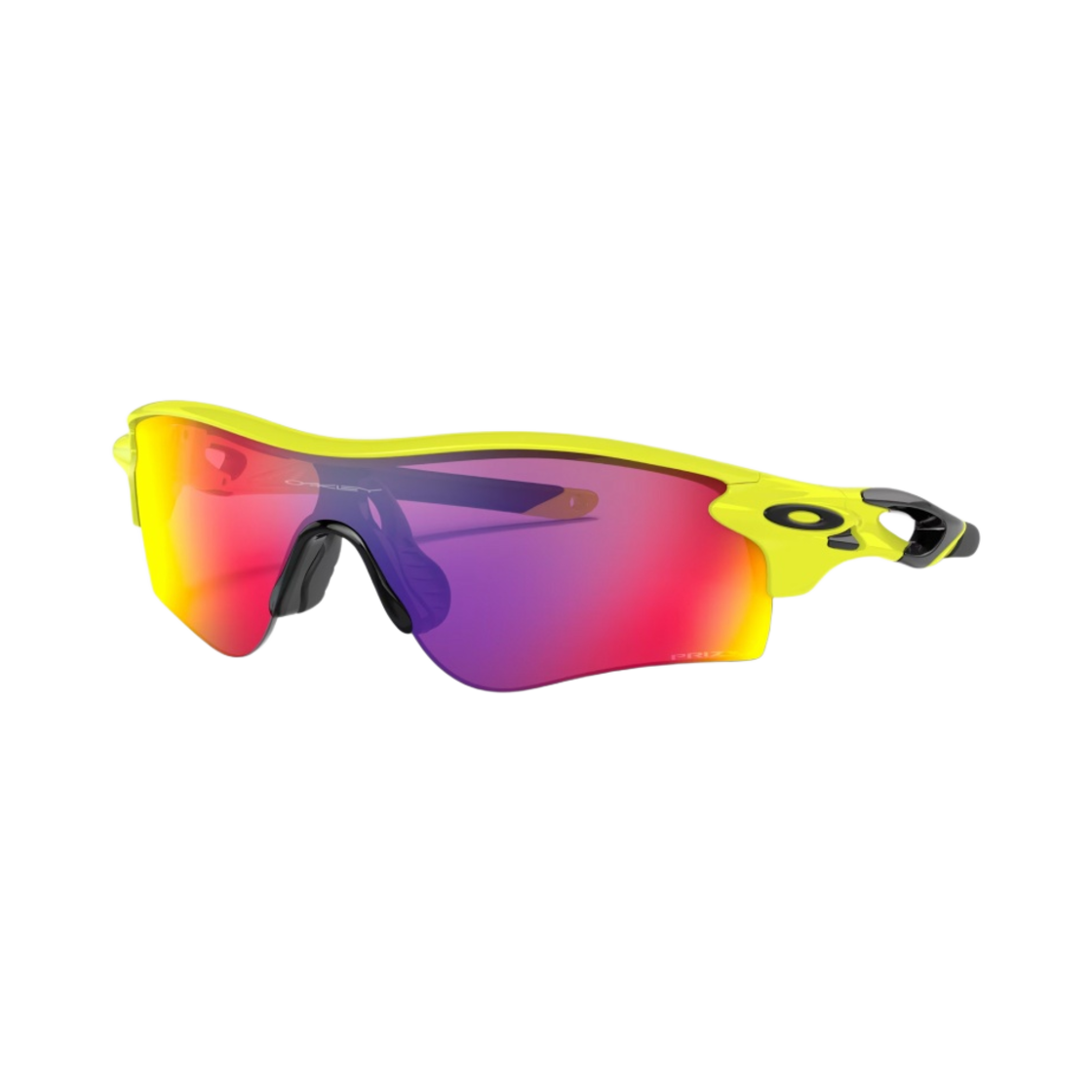 OO9206-8038 Oakley Radarlock Path Tennis Ball Yellow Frame Prizm Road Lenses Low Bridge Fit