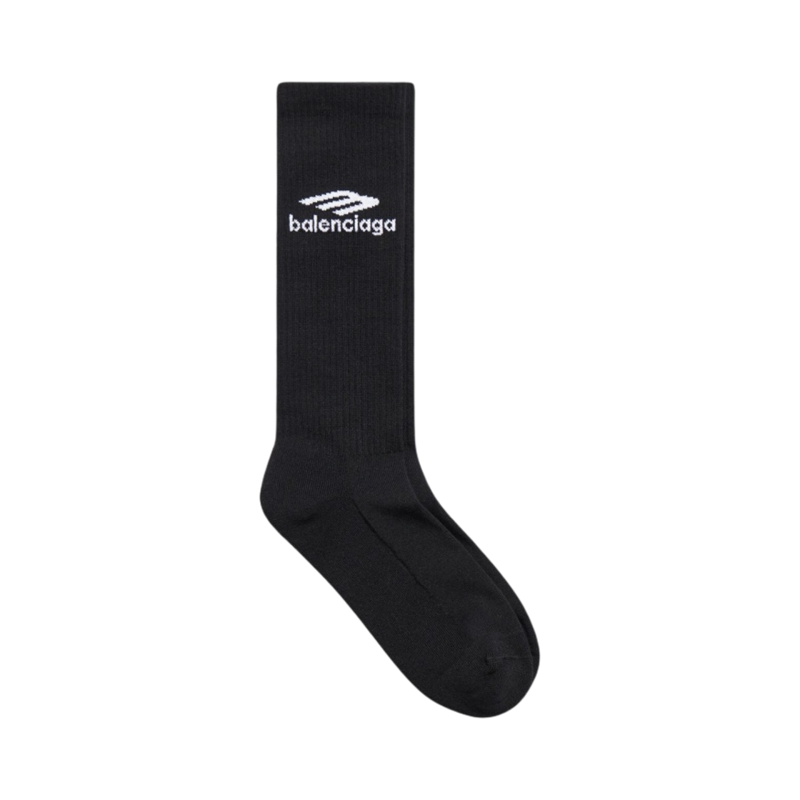 발렌시아가 스키웨어 3B 스포츠 아이콘 스키 삭스 블랙 화이트(Balenciaga Skiwear 3B Sports Icon Ski Socks Black White) - 1