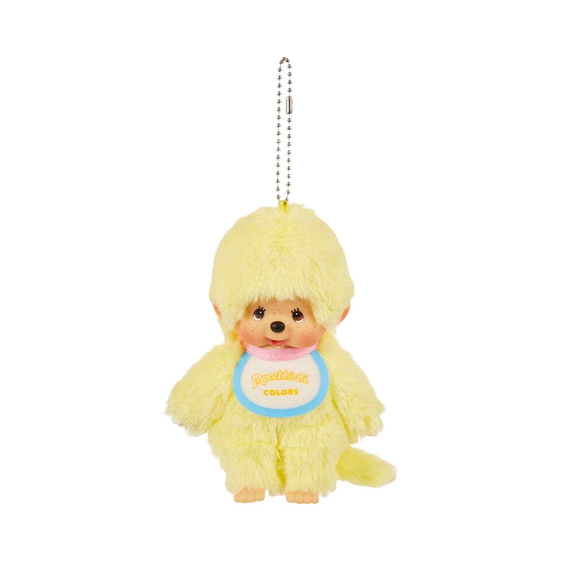 몬치치 컬러스 키 체인 옐로우(Monchhichi Colors Key Chain Yellow)