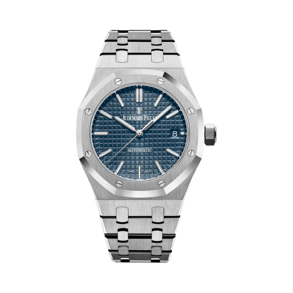 오데마 피게 로얄 오크 셀프와인딩 37mm 스틸 브레이슬릿 블루(Audemars Piguet Royal Oak Selfwinding 37mm Steel Bracelet Blue)