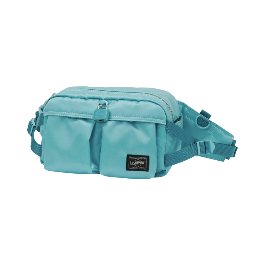 포터 웨이스트백 터콰이즈 블루(Porter Waistbag Turquoise Blue) - 1