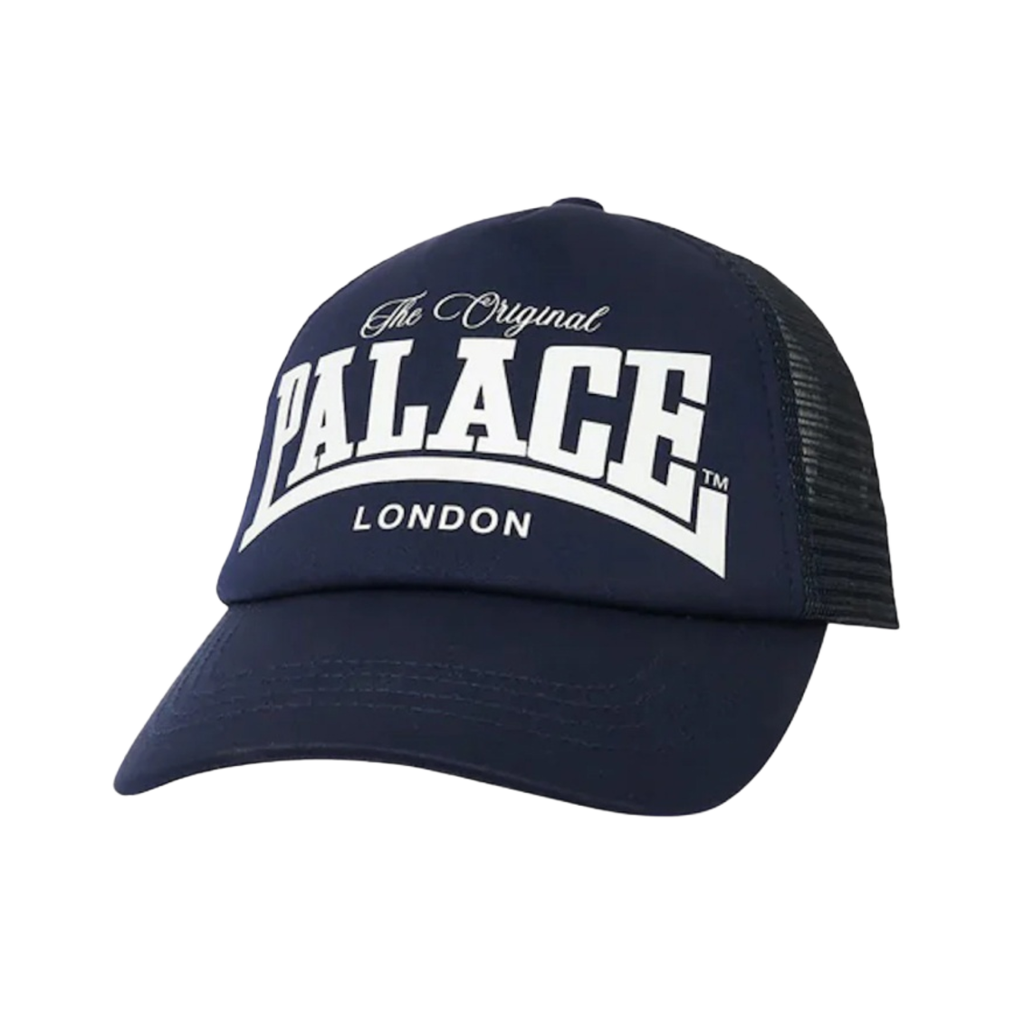 팔라스 스트롱거 트러커캡 네이비 - 22FW(Palace Stronger Trucker Cap Navy - 22FW) - 1