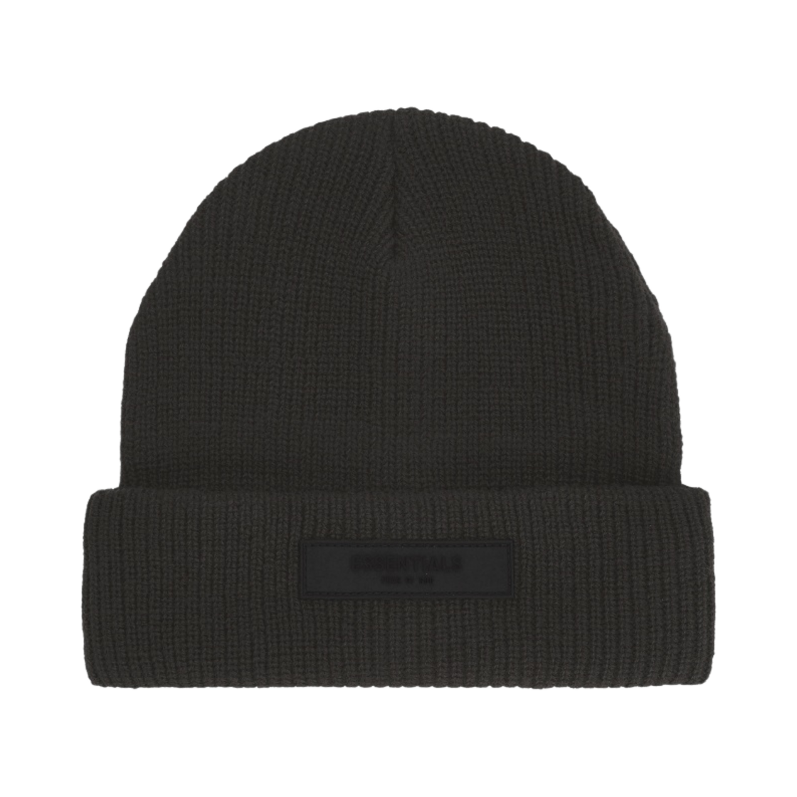 - Essentials Beanie Off-Black - 23FW
