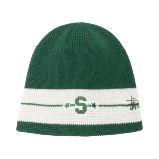 스투시 바시티 스타 스트라이프 스컬캡 블랙 | Stussy | KREAM