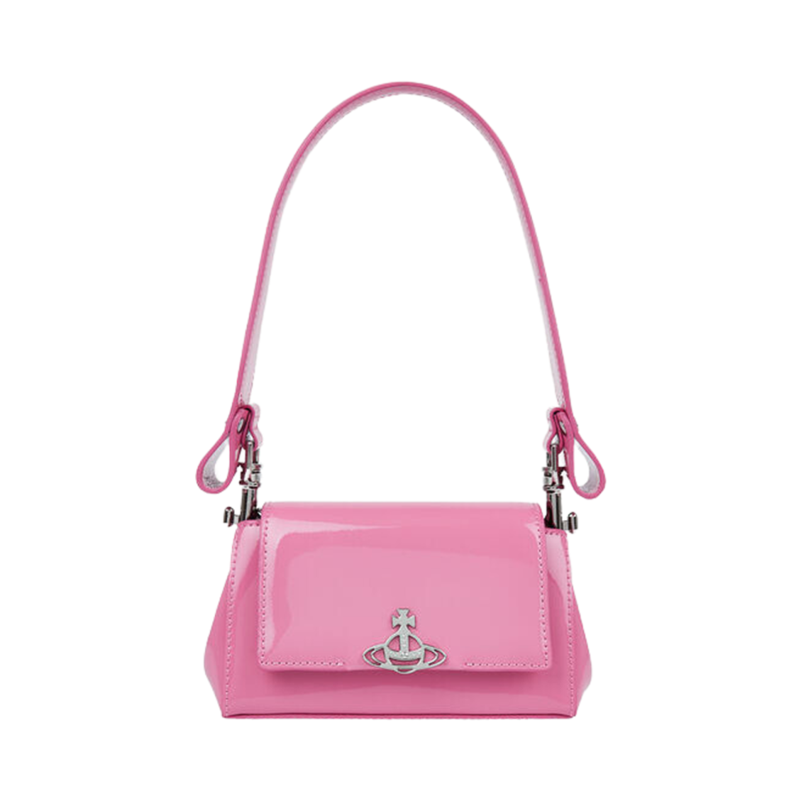 비비안 웨스트우드 헤이즐 스몰 핸드백 핑크(Vivienne Westwood Hazel Small Handbag Pink) - 1