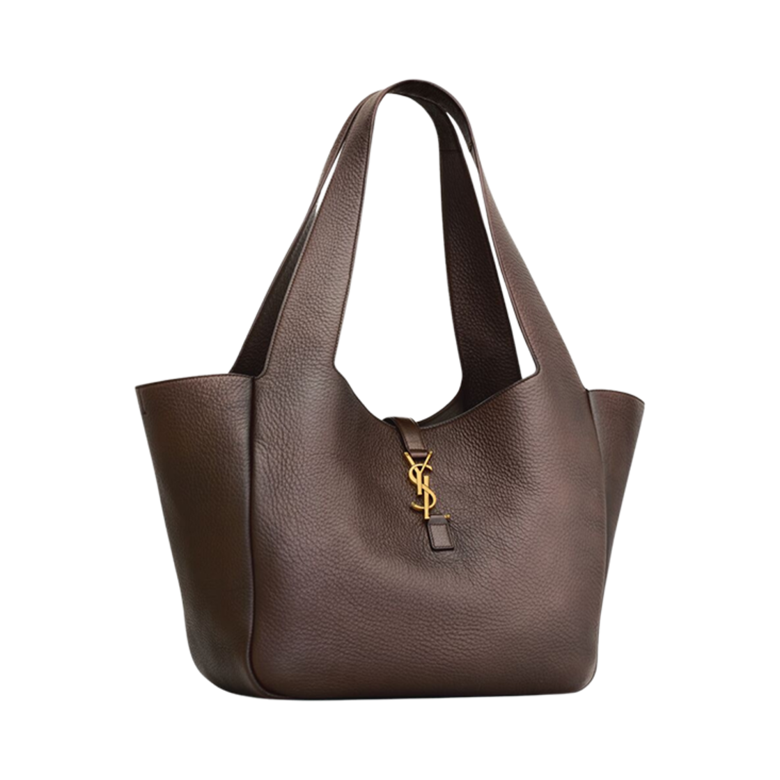 생로랑 르 5 A 7 베아 그레인 레더 마론 폰세(Saint Laurent Le 5 À 7 Bea In Grained Leather Marron Fonce) - 4