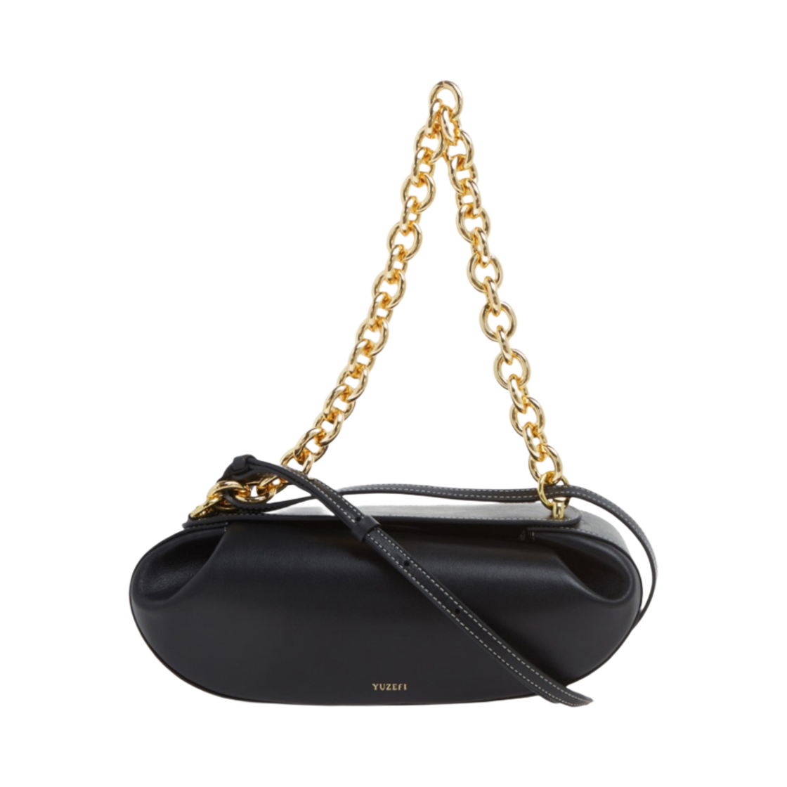 YUZCO-HB-BT-00 Yuzefi Baton Shoulder Bag Black