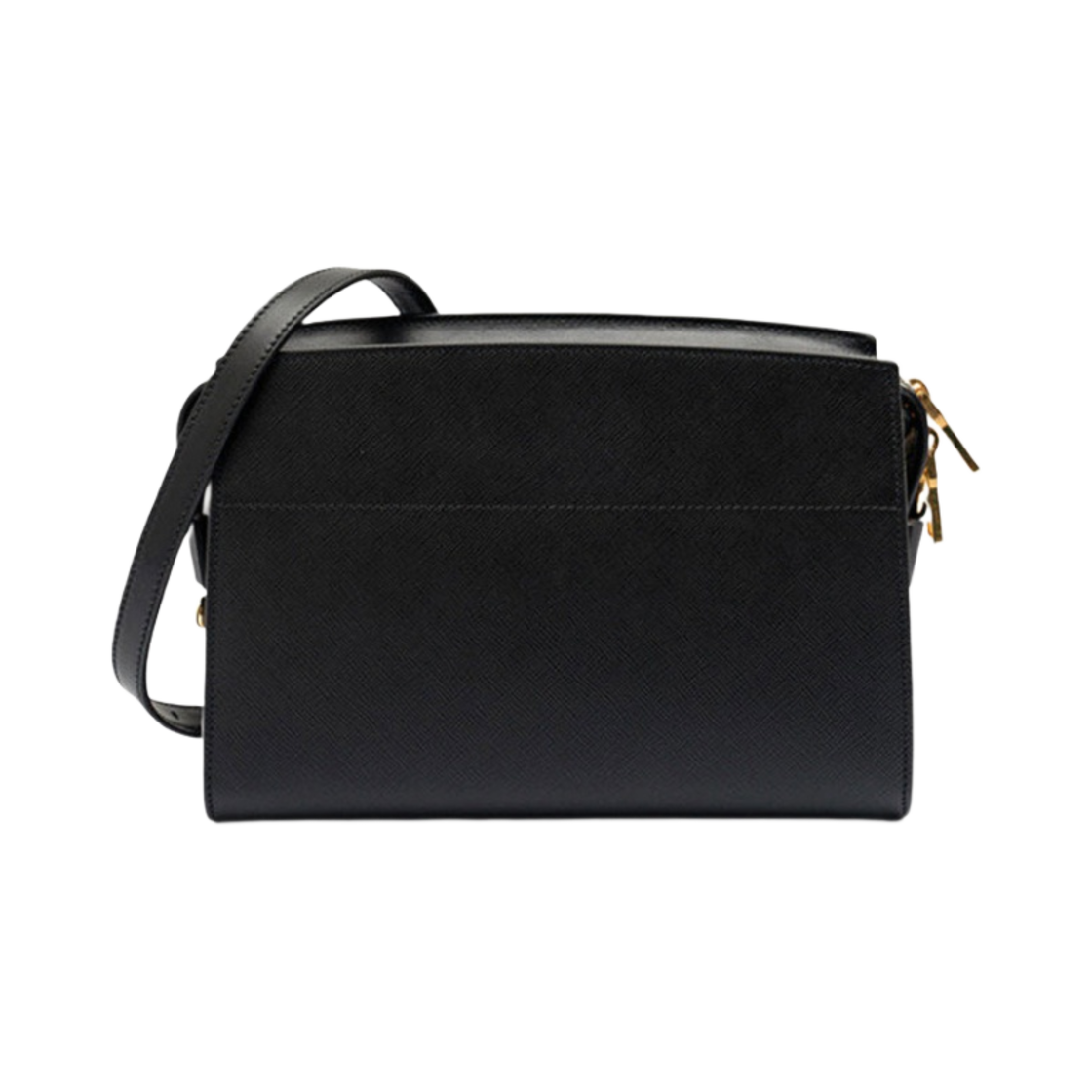 프라다 사피아노 레더 크로스바디백 블랙(Prada Saffiano Leather Crossbody Bag Black) - 2