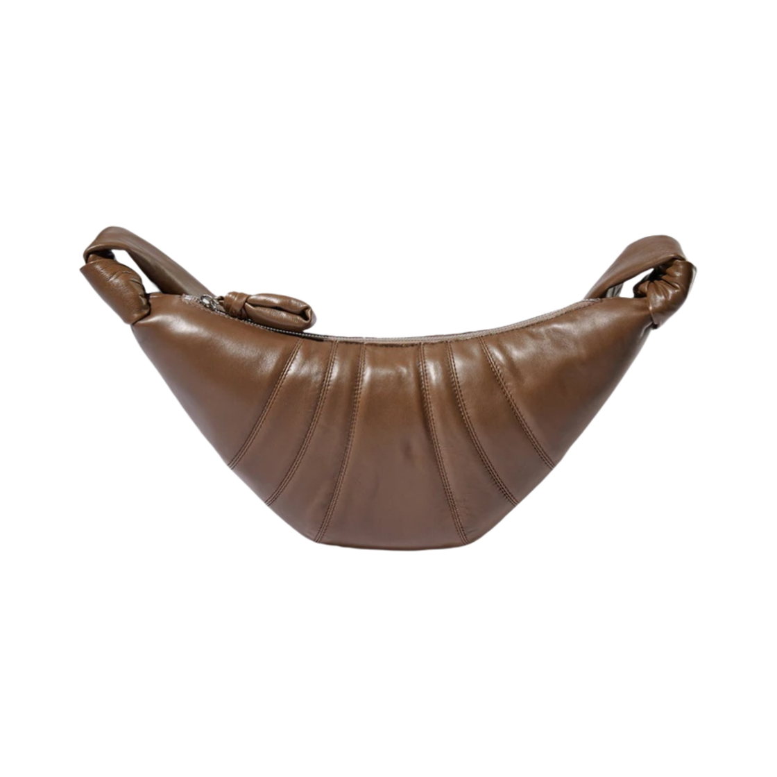 BG253-LL095-676 Lemaire Small Croissant Bag Soft Nappa Leather Bronze Khaki - 대표 이미지 #1