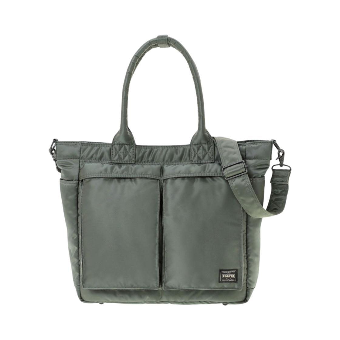 622-26109 Porter All New Tanker Tote Bag L Sage Green