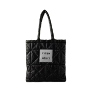 Citen Padded Tote Bag Black