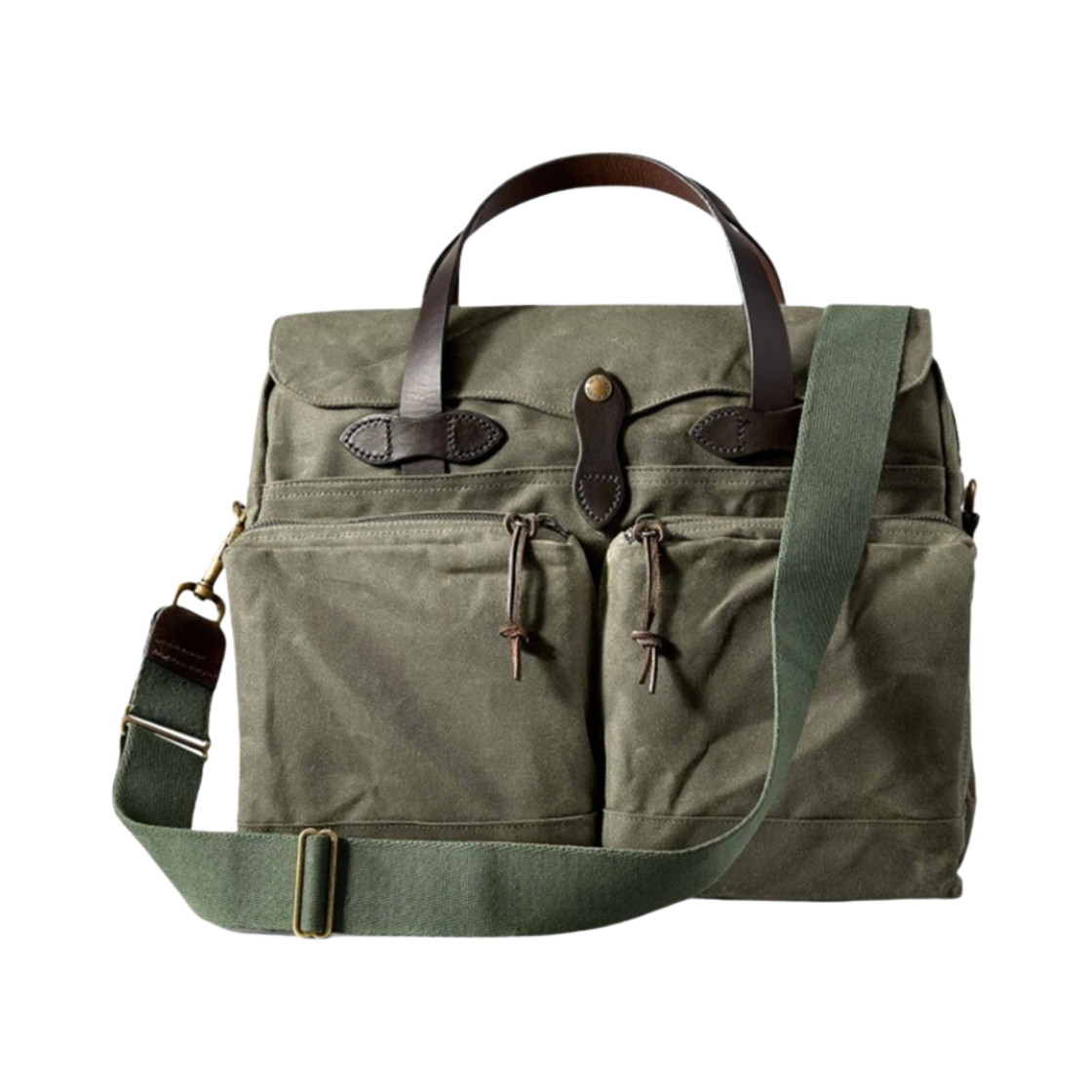필슨 24아워 틴 브리프케이스 오터 그린(Filson 24 Hour Tin Briefcase Otter Green)