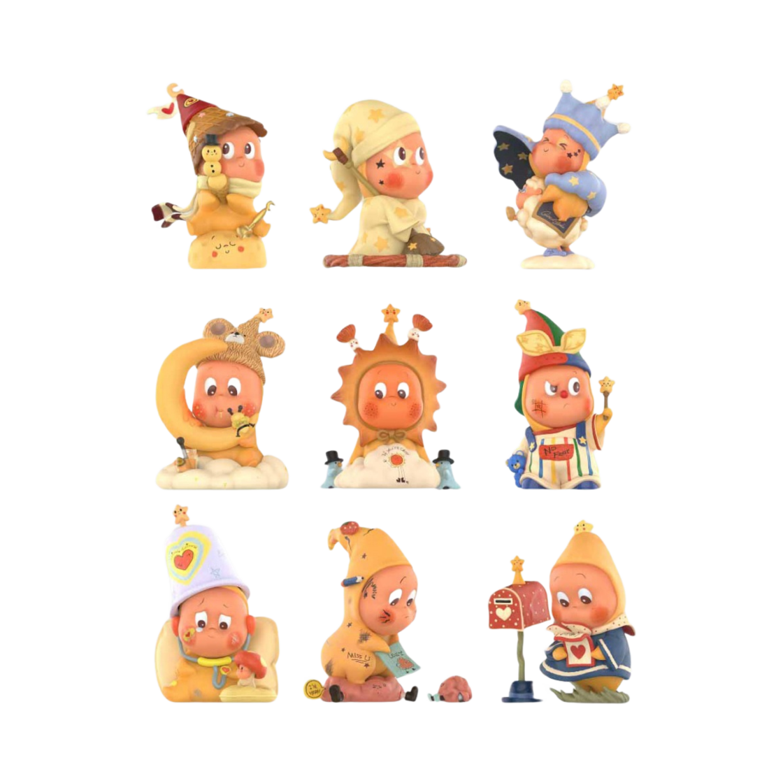 팝마트 우리는 반짝 반짝 작은별 시리즈 미개봉 랜덤박스 (9개입)(Pop Mart We Are Twinkle Twinkle Little Star Series Sealed Case (9 Blind Boxes)) - 2