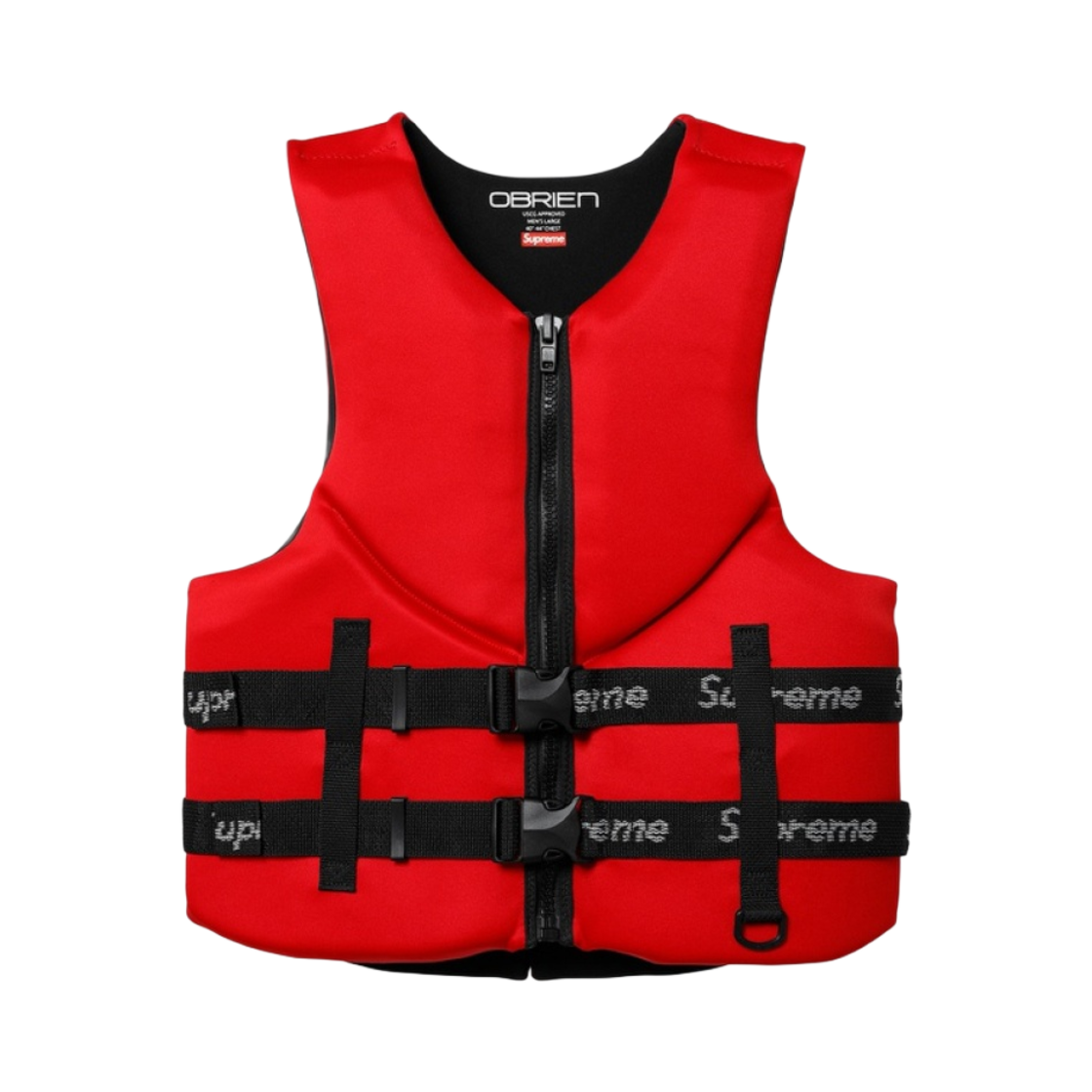 - Supreme x O'Brien Life Vest Red - 18SS