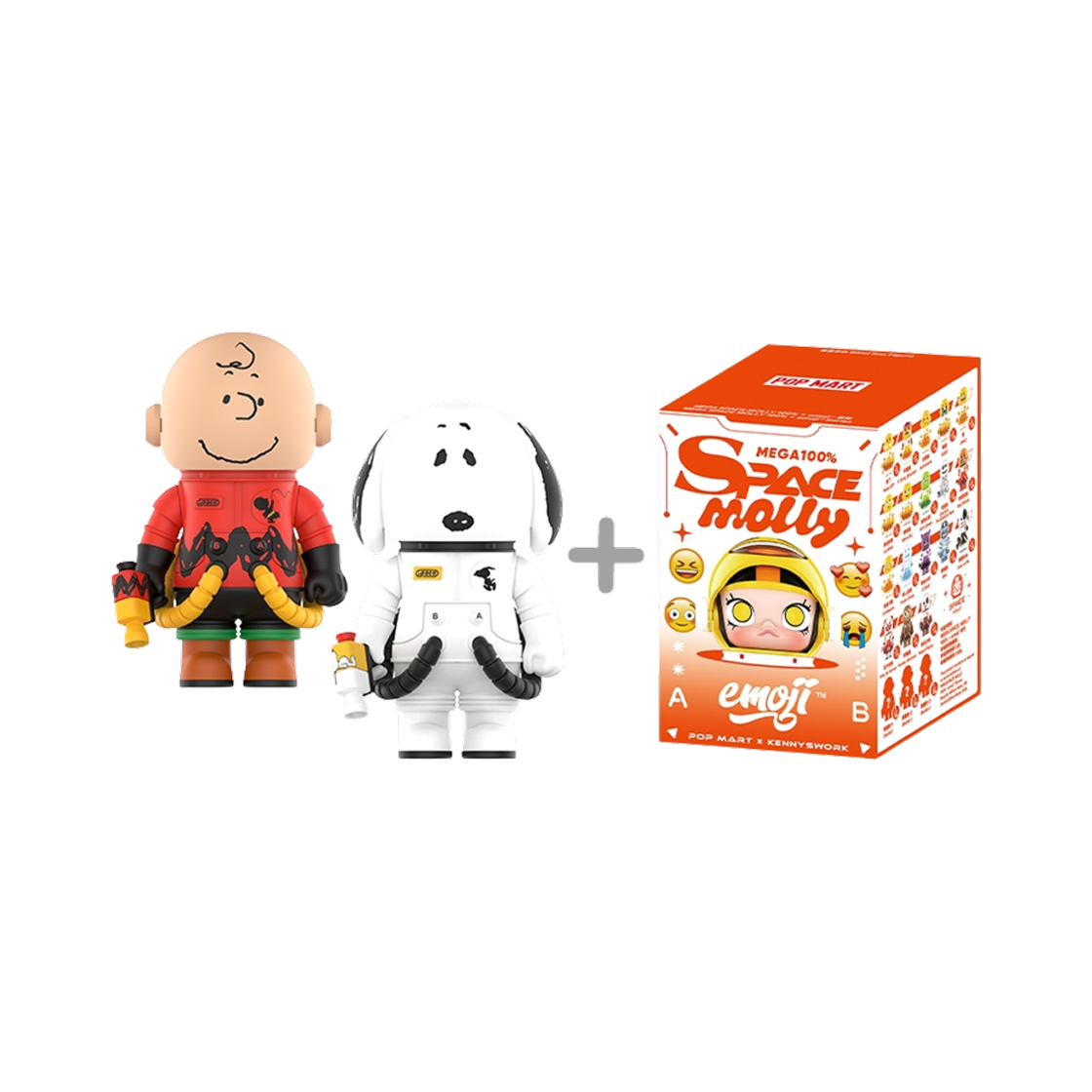 MEGA SPACE MOLLY 100% チャーリー・ブラウン & スヌーピー MEGA SPACE
