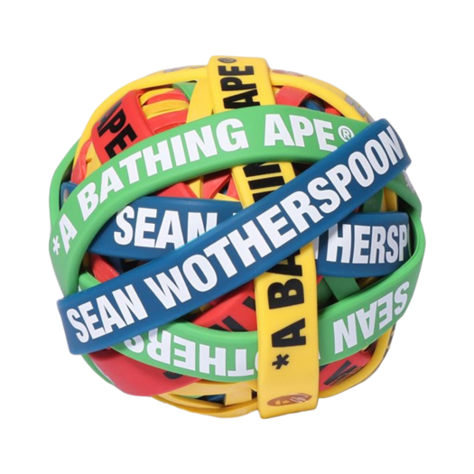- BAPE x Sean Wotherspoon Classic Rubber Band Ball Multi