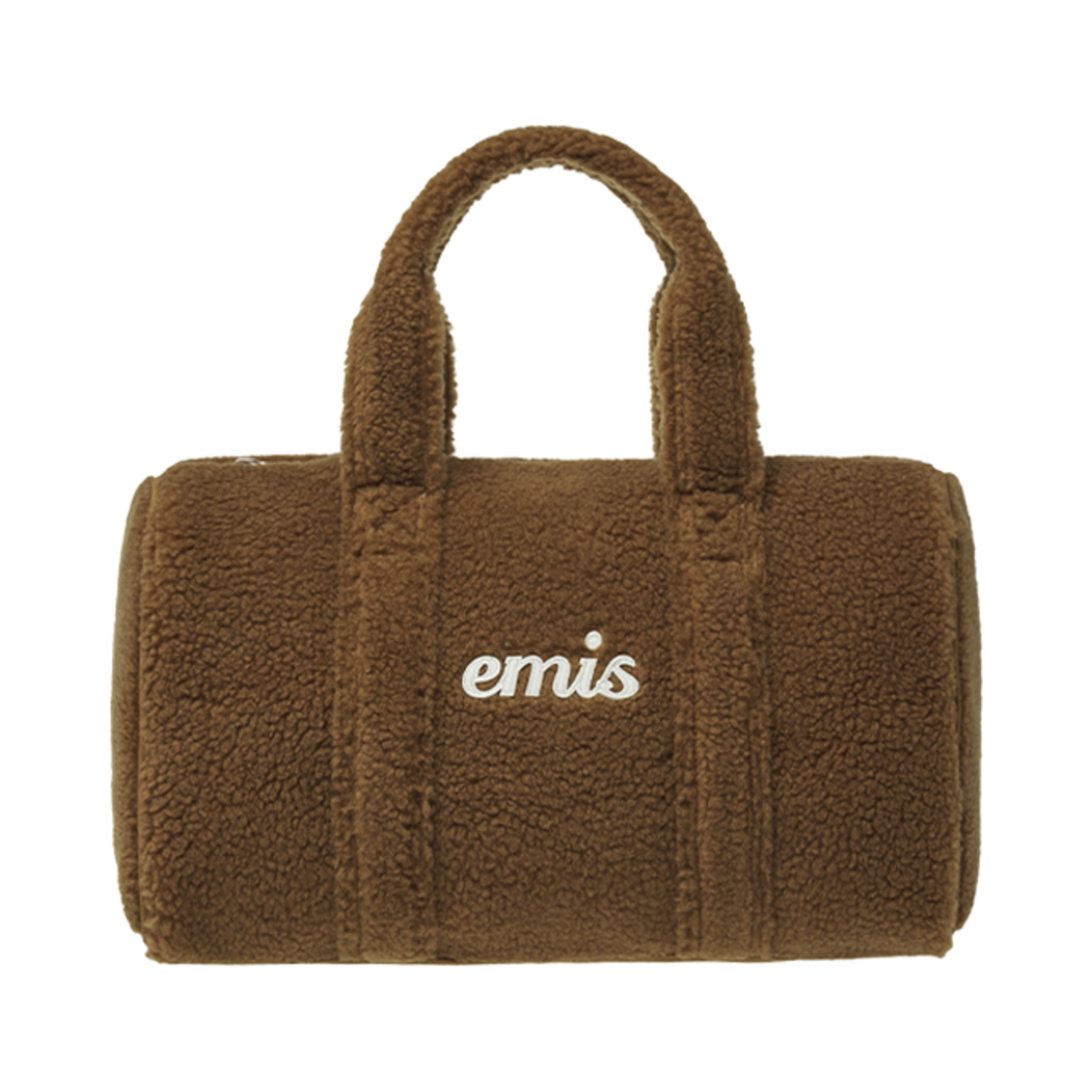 - Emis Shearling Duffle Bag Brown