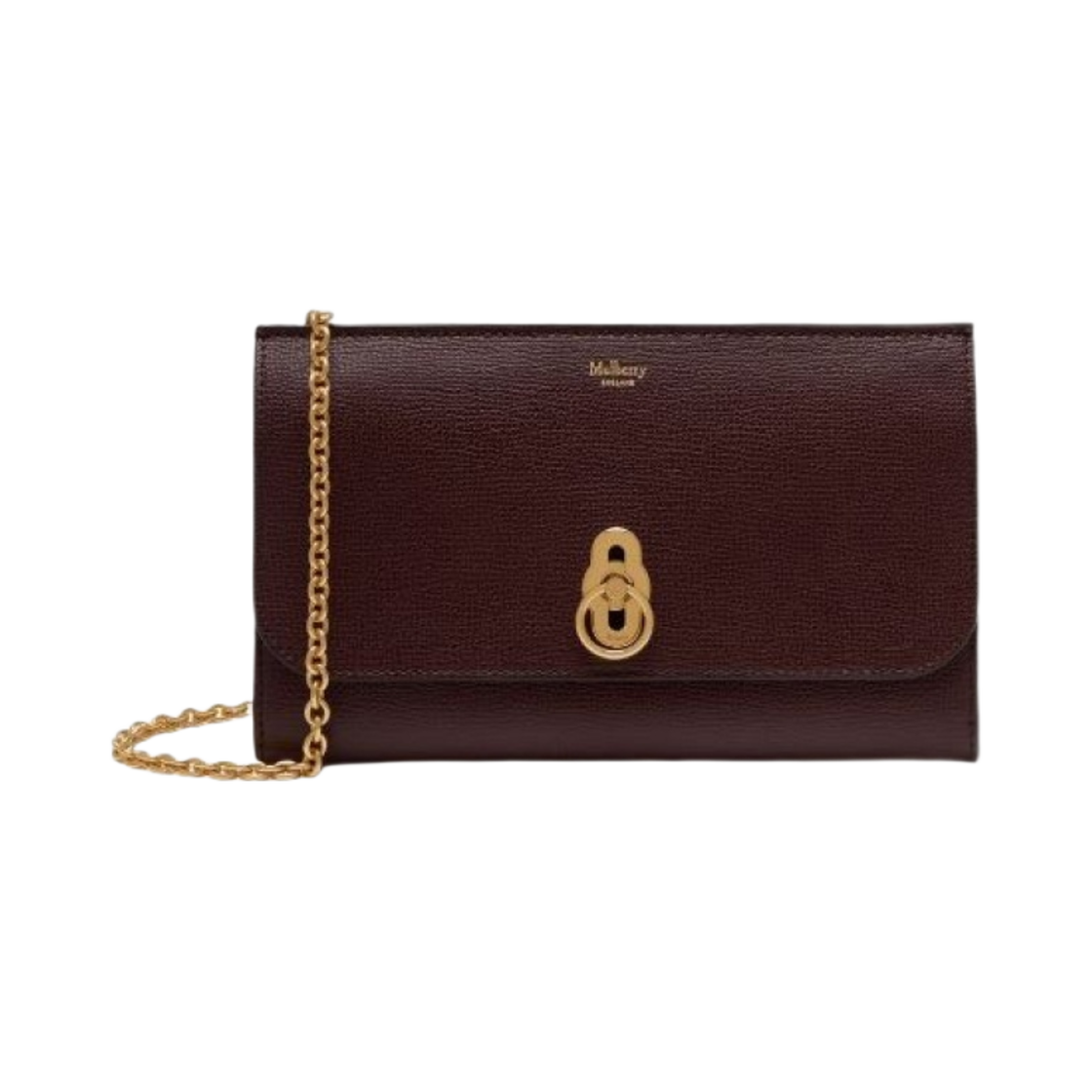 멀버리 클래식 그레인 앰벌리 클러치 옥스블러드(Mulberry Classic Grain Amberley Clutch Oxblood)
