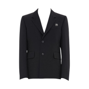 Wooyoungmi Wool Single Jacket Black - 23SS