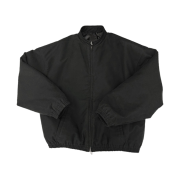 Nonnod Moleskine Bomber Jacket Matt Black