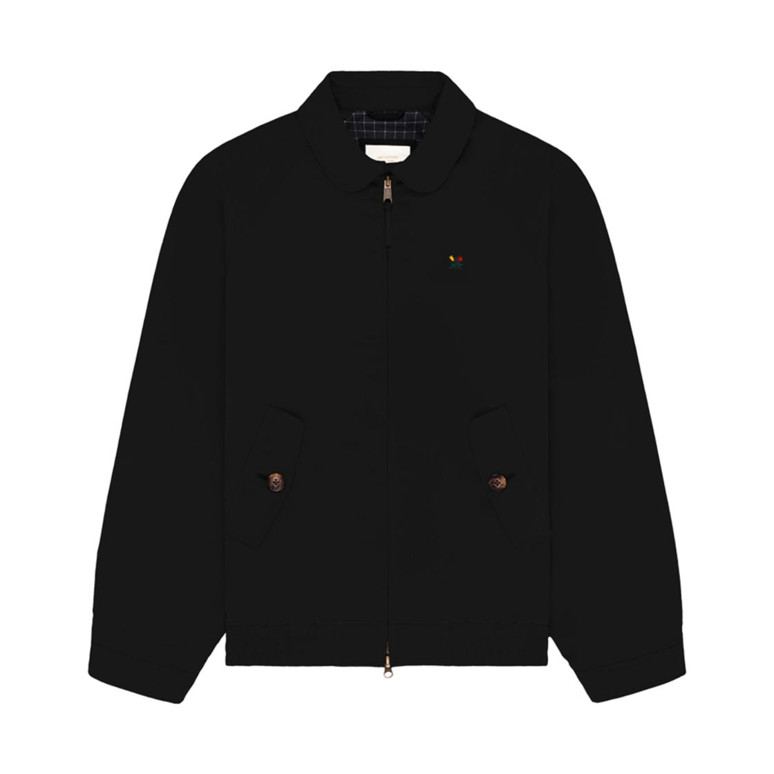 - Aime Leon Dore Sueded Casual Jacket Jet Black