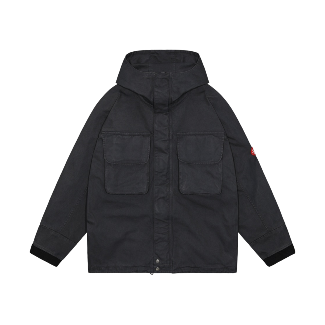 카브엠트 오버다이 후드 집 자켓 블랙 23FW Cav Empt KREAM